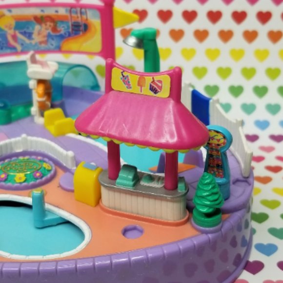 1997 Polly Pocket Magical Swimabout Vintage Bluebird Playset - Picture 3 of 8